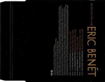 CD Eric Benét: Why You Follow Me