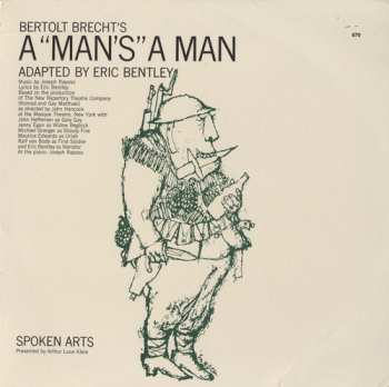 Album Eric Bentley: A Man's A Man By Bertolt Brecht