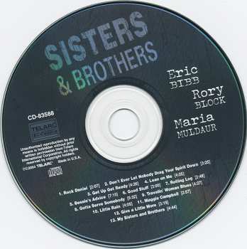 CD Maria Muldaur: Sisters & Brothers