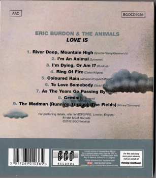 CD Eric Burdon & The Animals: Love Is