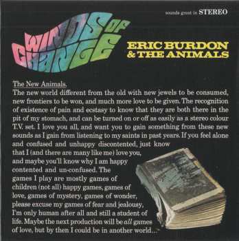 5CD/Caja Eric Burdon & The Animals: When I Was Young (The MGM Recordings 1967-1968)