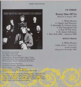 5CD/Caja Eric Burdon & The Animals: When I Was Young (The MGM Recordings 1967-1968)