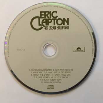 CD Eric Clapton: 461 Ocean Boulevard