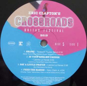 6LP/Caja Eric Clapton: Eric Clapton's Crossroads Guitar Festival 2019 LTD