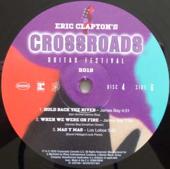 6LP/Caja Eric Clapton: Eric Clapton's Crossroads Guitar Festival 2019 LTD