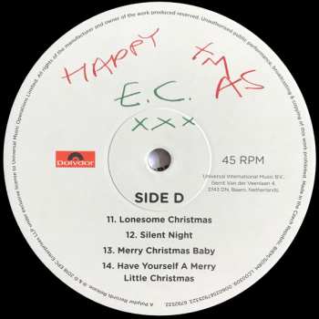 2LP Eric Clapton: Happy Xmas