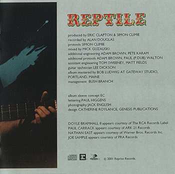 CD Eric Clapton: Reptile