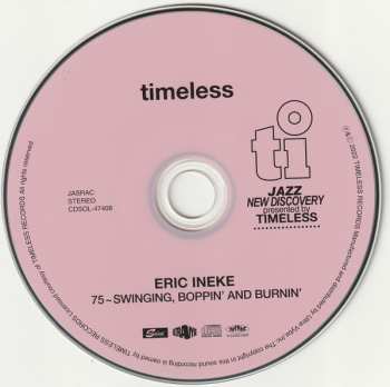 CD Eric Ineke: 75 - Swinging, Boppin' And Burnin'