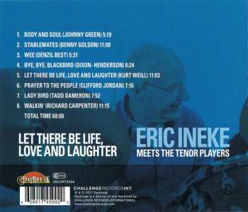 CD Eric Ineke: Let There Be Life, Love And Laughter: Eric Ineke Meets The Tenor Players