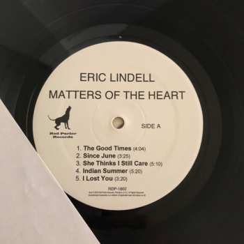 LP Eric Lindell: Matters Of The Heart