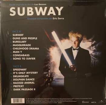 LP Eric Serra: Subway (Bande Originale Du Film) CLR