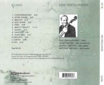 CD Erik Friedlander: Quake