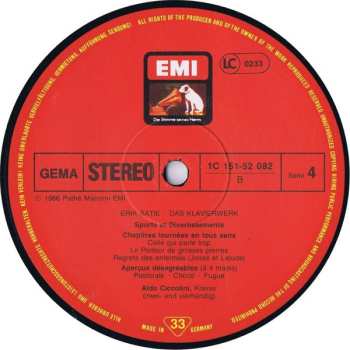 6LP/Caja Erik Satie: Das Klavierwerk