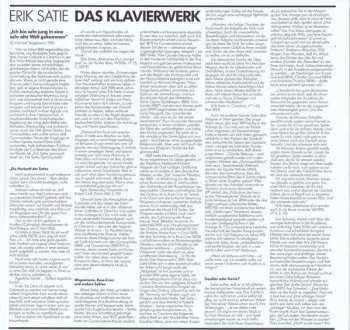 6LP/Caja Erik Satie: Das Klavierwerk