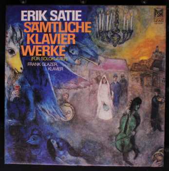 3LP/Caja Erik Satie: Sämtliche Klavierwerke (Für Soloklavier)