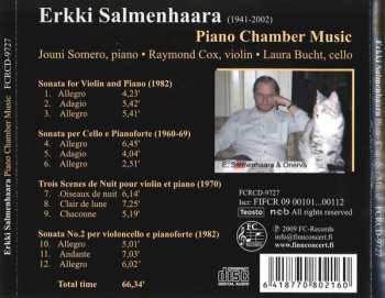 CD Jouni Somero: Piano Chamber Music