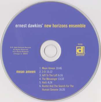 CD Ernest Dawkins New Horizons Ensemble: Mean Ameen
