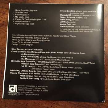 CD Ernest Dawkins New Horizons Ensemble: The Prairie Prophet