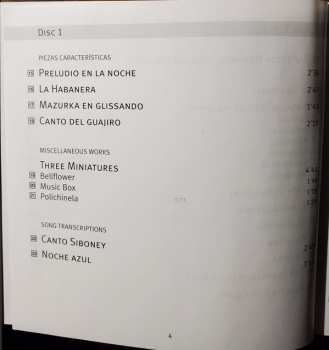 6CD/Caja Ernesto Lecuona: Ernesto Lecuona-The Piano Music-Selected Songs