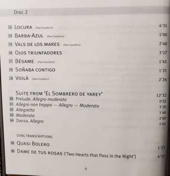 6CD/Caja Ernesto Lecuona: Ernesto Lecuona-The Piano Music-Selected Songs