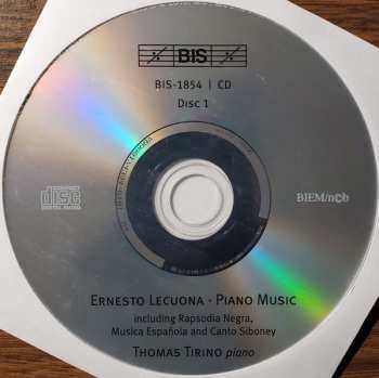 6CD/Caja Ernesto Lecuona: Ernesto Lecuona-The Piano Music-Selected Songs