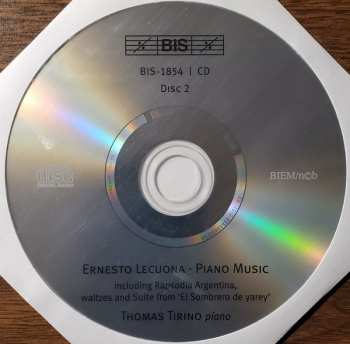 6CD/Caja Ernesto Lecuona: Ernesto Lecuona-The Piano Music-Selected Songs