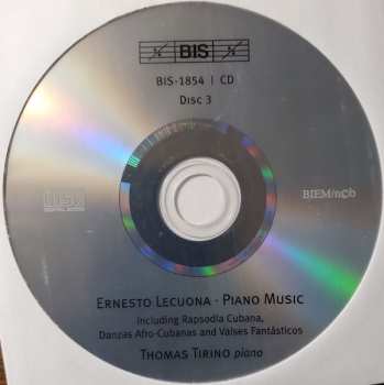 6CD/Caja Ernesto Lecuona: Ernesto Lecuona-The Piano Music-Selected Songs