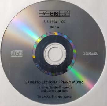 6CD/Caja Ernesto Lecuona: Ernesto Lecuona-The Piano Music-Selected Songs