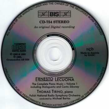 CD Wielka Orkiestra Symfoniczna Polskiego Radia I Telewizji: The Complete Piano Music Volume 1