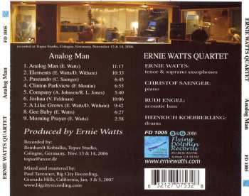 CD Ernie Watts Quartet: Analog Man