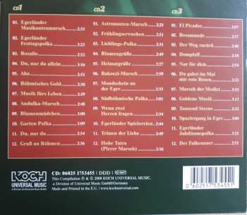 3CD Ernst Hutter & Die Egerländer Musikanten: Böhmisches Gold