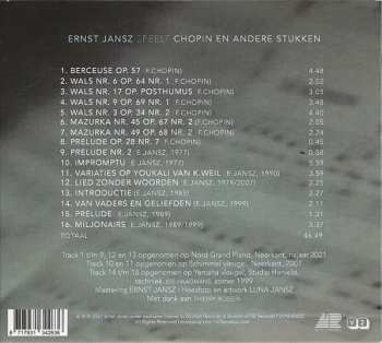 CD Ernst Jansz: Speelt Chopin En Andere Stukken