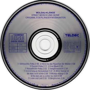 CD Ernst Mosch Und Seine Original Egerländer Musikanten: Moldau-Klänge
