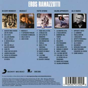 5CD/Caja Eros Ramazzotti: Original Album Classics