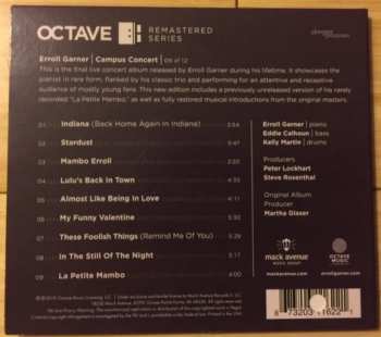 CD Erroll Garner: Campus Concert DIGI