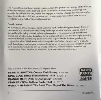 CD Erroll Garner: Yesterdays - Early Recordings 1944-49