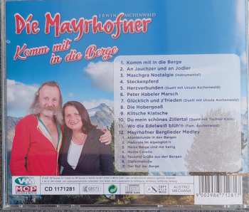 CD Die Mayrhofner: Kommt Mit In Die Berge