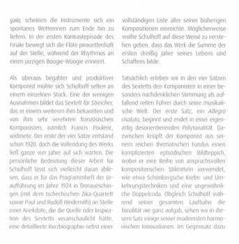 CD Erwin Schulhoff: Brückenbauer In Die Neue Zeit