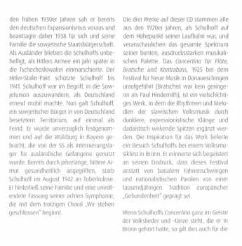 CD Erwin Schulhoff: Brückenbauer In Die Neue Zeit