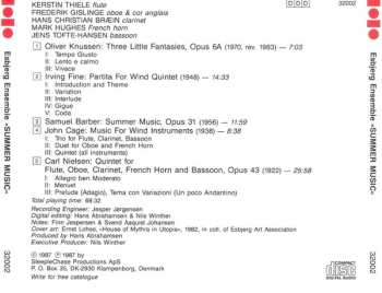 CD Esbjerg Ensemble: Summer Music