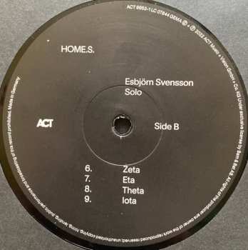 LP Esbjörn Svensson: HOME.S. - Esbjörn Svensson Solo