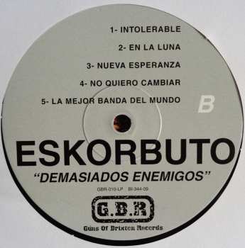 LP Eskorbuto: Demasiados Enemigos