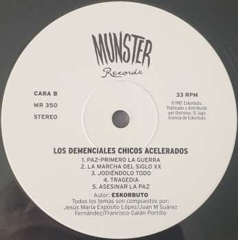 2LP Eskorbuto: Los Demenciales Chicos Acelerados
