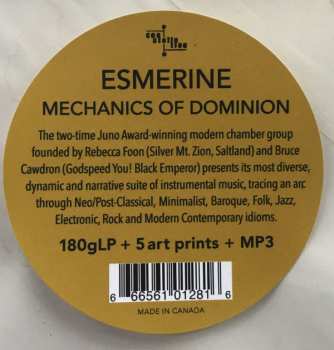 LP Esmerine: Mechanics Of Dominion