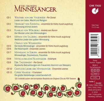 11CD Estampie: Die Grossen Minnesänger