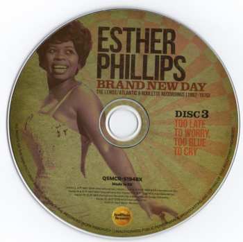 5CD/Caja Esther Phillips: Brand New Day (The Lenox/Atlantic & Roulette Recordings 1962-1970)