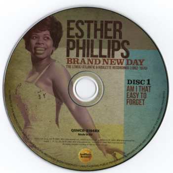 5CD/Caja Esther Phillips: Brand New Day (The Lenox/Atlantic & Roulette Recordings 1962-1970)