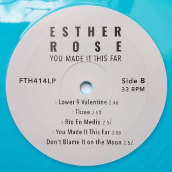 LP Esther Rose: You Made It This Far CLR | LTD | NUM