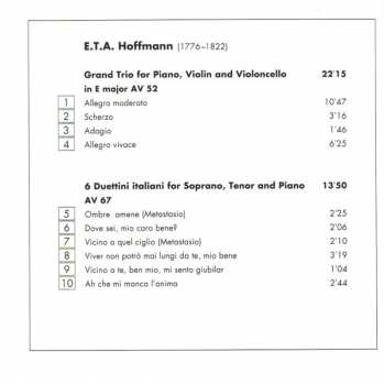 CD E.T.A. Hoffmann: Chamber Music