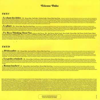 2LP Etienne Daho: Tirer La Nuit Sur Les Étoiles